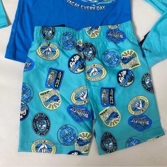 Hurley cute surf shark ocean lover top set 7004 - Picture 3 of 6